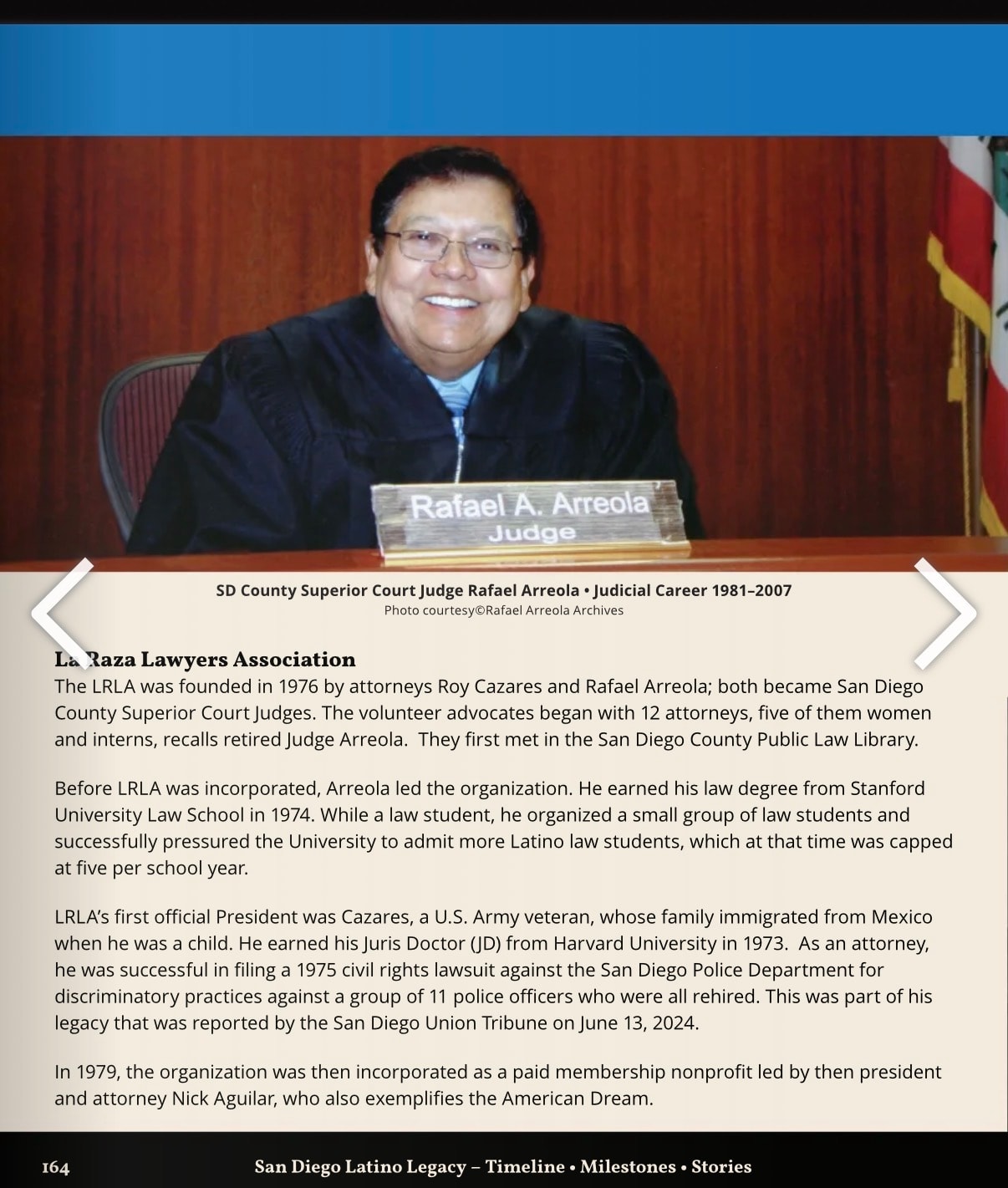 Judge Rafael A. Arreola